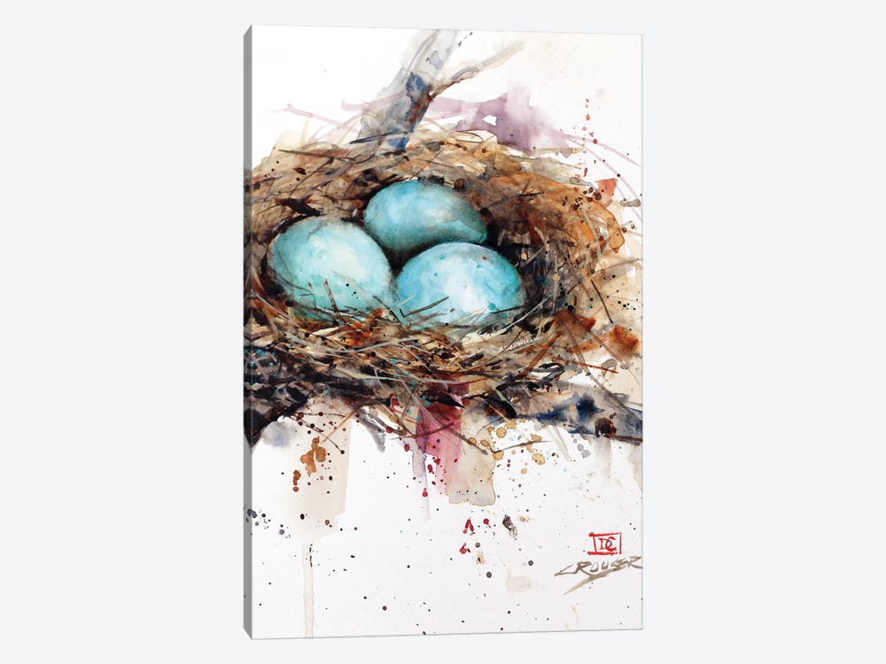 Robins Nest by Dean Crouser 1-piece Canvas Art