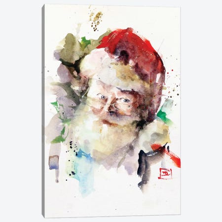 Santa Canvas Print #DCR139} by Dean Crouser Art Print