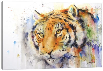 Tiger Canvas Art Print - Dean Crouser