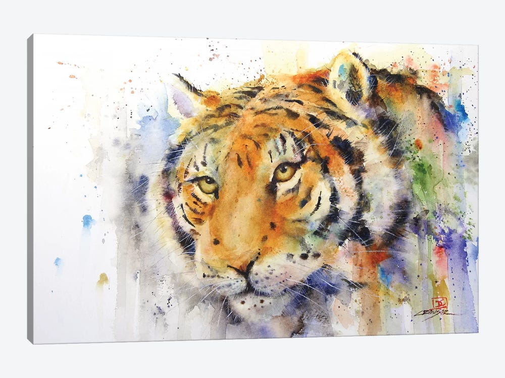 Tiger by Dean Crouser 1-piece Canvas Art