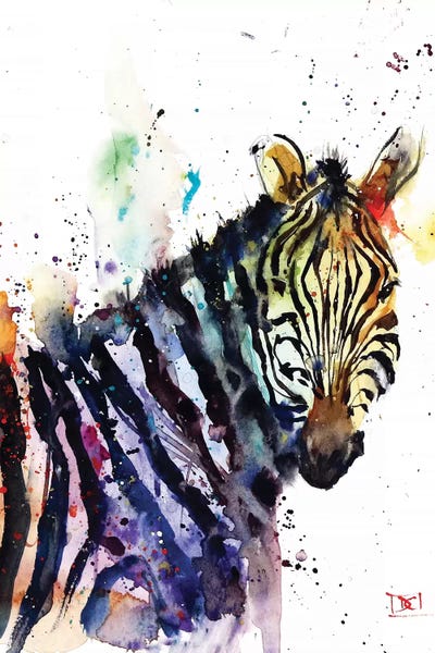 Zebra by Dean Crouser art print