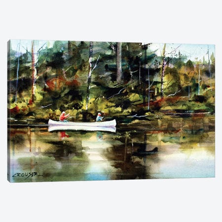 Backwater Canvas Print #DCR147} by Dean Crouser Art Print