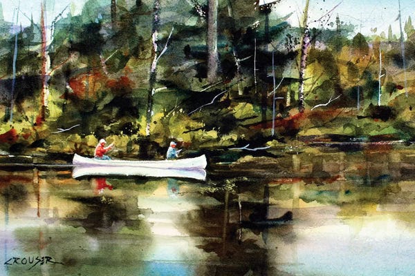 Canoes: Backwater by Dean Crouser