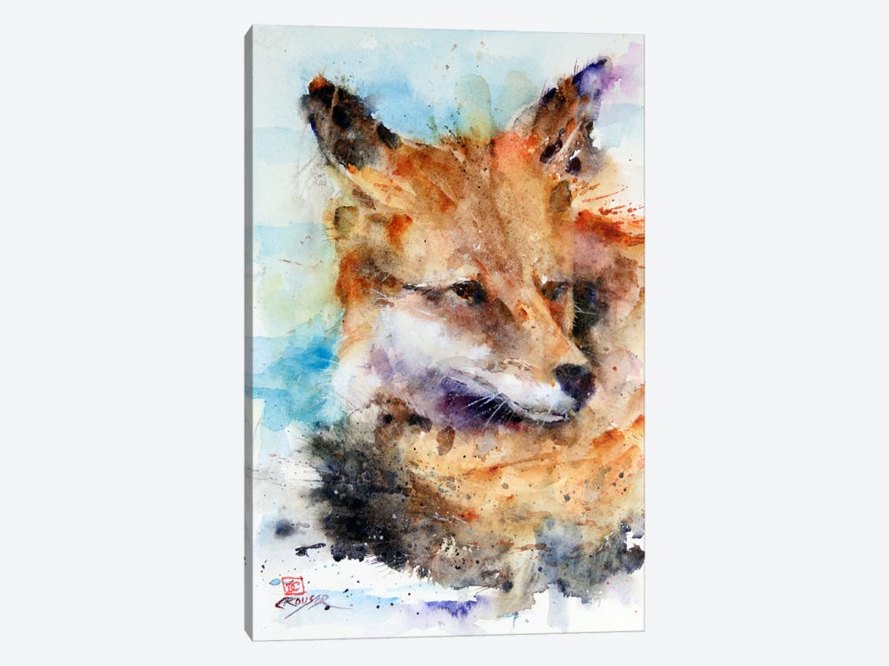 Fox by Dean Crouser 1-piece Canvas Wall Art