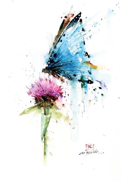 Butterfly & Thistle