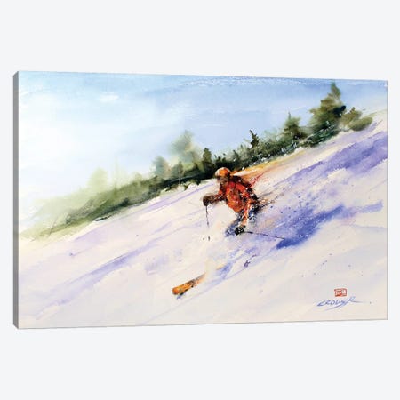 Downhill Master Canvas Print #DCR155} by Dean Crouser Canvas Artwork