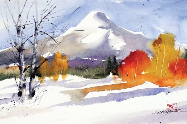 Rustic Winter: Fall Meets Winter by Dean Crouser