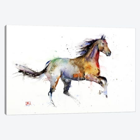 Horse II Canvas Print #DCR15} by Dean Crouser Art Print