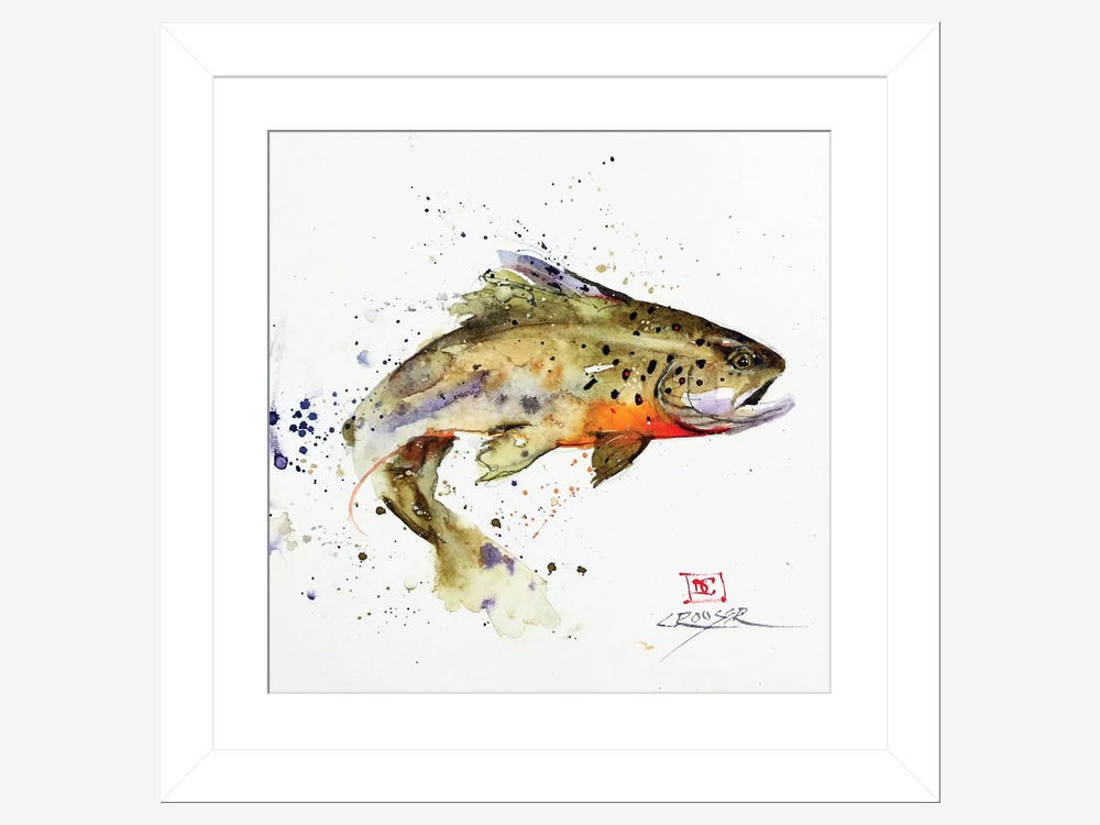 Successful Fishing by Dean Crouser, 12x8x.75 - Rustic - Prints And Posters  - by iCanvas