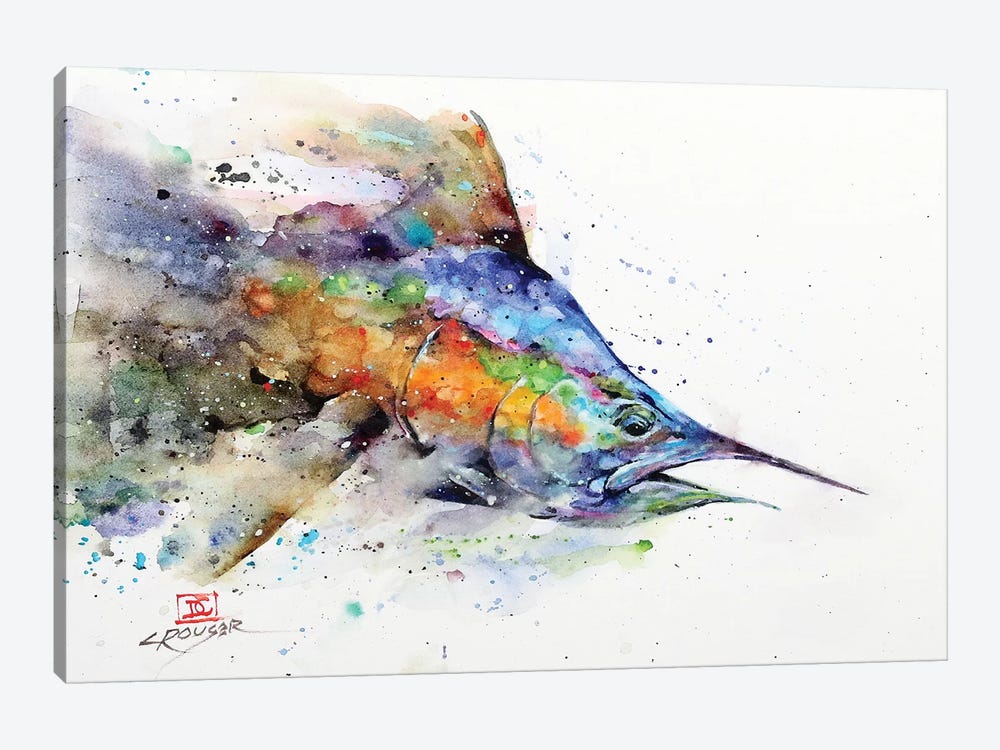 Marlin by Dean Crouser 1-piece Canvas Art Print