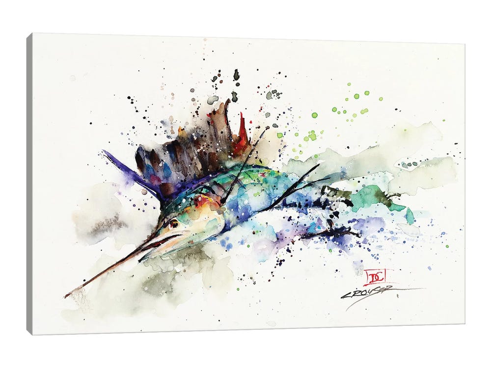 Dean Crouser  Watercolor fish, Fish art, Fish painting
