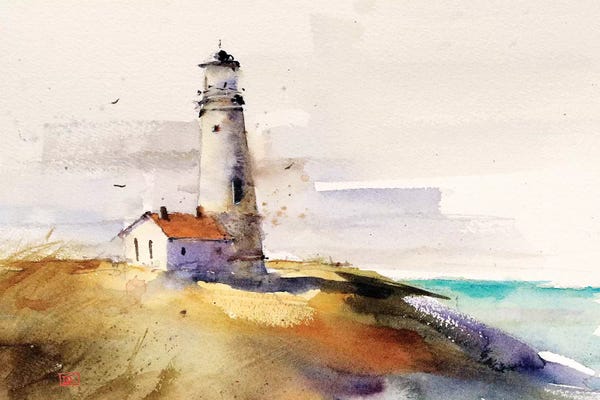 Lighthouses: Summer Lighthouse by Dean Crouser