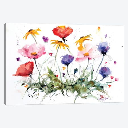 Wildflowers Canvas Print #DCR203} by Dean Crouser Canvas Print