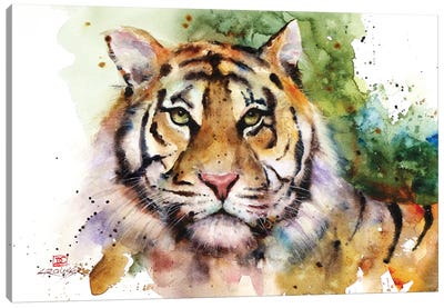 Majestic Canvas Art Print - Wild Cat Art