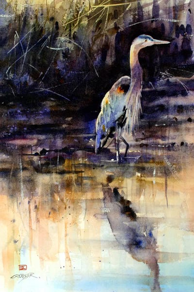 Cabin & Lodge Décor: Heron by Dean Crouser
