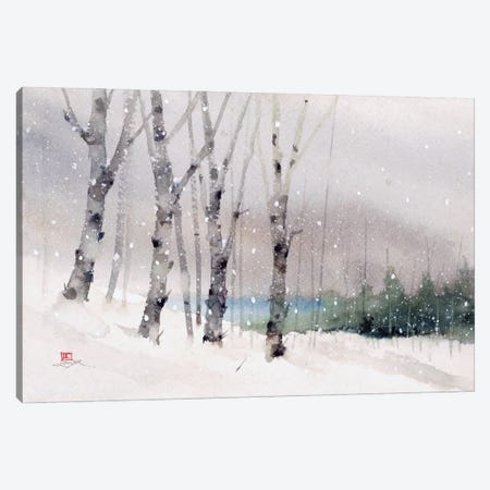Winter Hillside Canvas Print #DCR220} by Dean Crouser Canvas Print