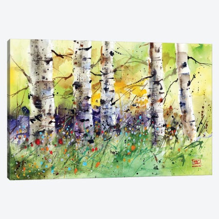 Spring Trees Canvas Print #DCR227} by Dean Crouser Canvas Artwork