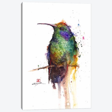 Green Bird Canvas Print #DCR22} by Dean Crouser Canvas Print