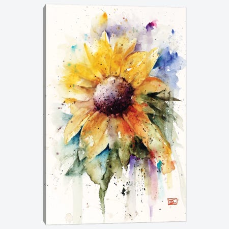 Sunflower Canvas Print #DCR234} by Dean Crouser Canvas Art Print