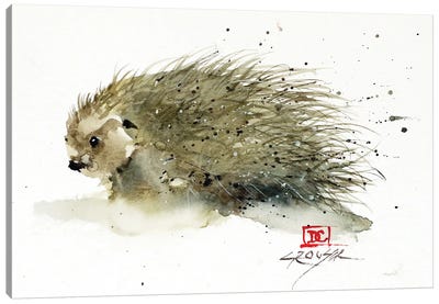 Porcupine Canvas Art Print - Dean Crouser