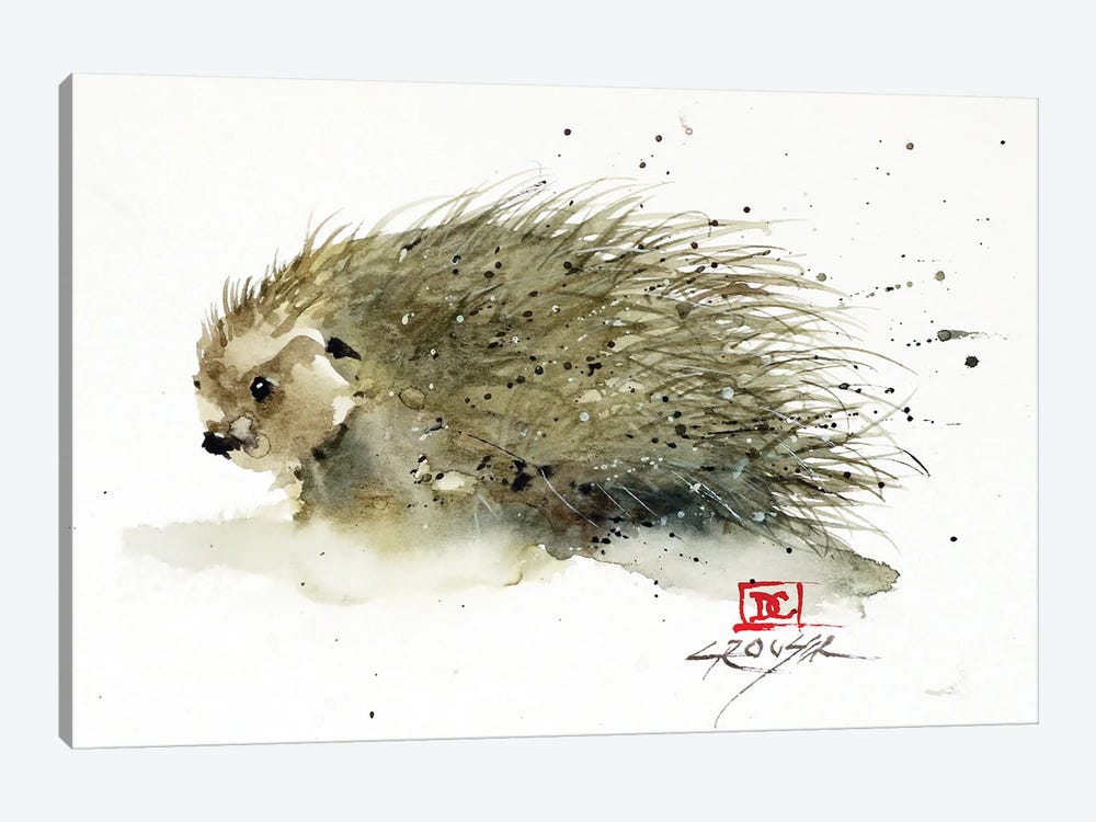 Porcupine by Dean Crouser 1-piece Canvas Wall Art