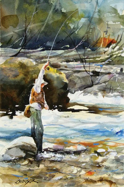 Lakehouse Décor: In The Fast Water by Dean Crouser