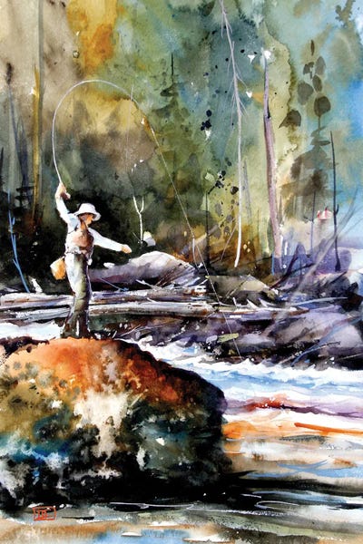 Lakehouse Décor: Upper River by Dean Crouser