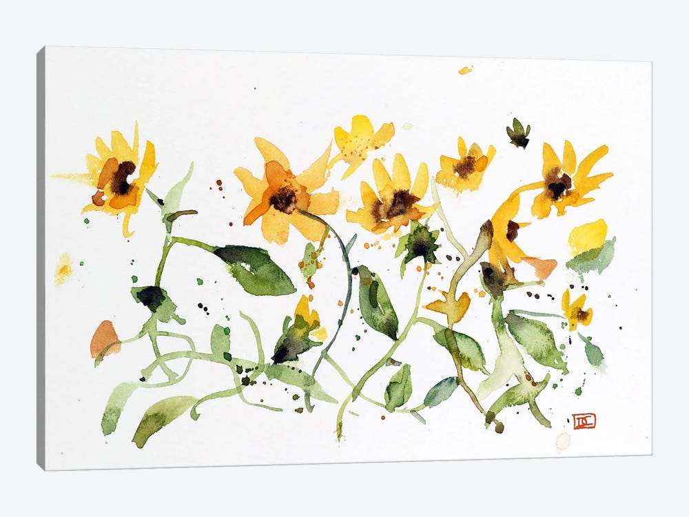 Sunflower Patch by Dean Crouser 1-piece Art Print