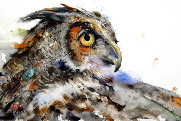Dean Crouser: Owl II by Dean Crouser