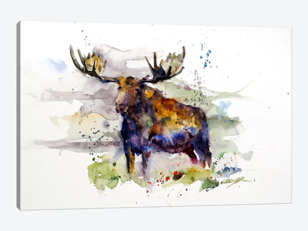 Elk 1-piece Canvas Art