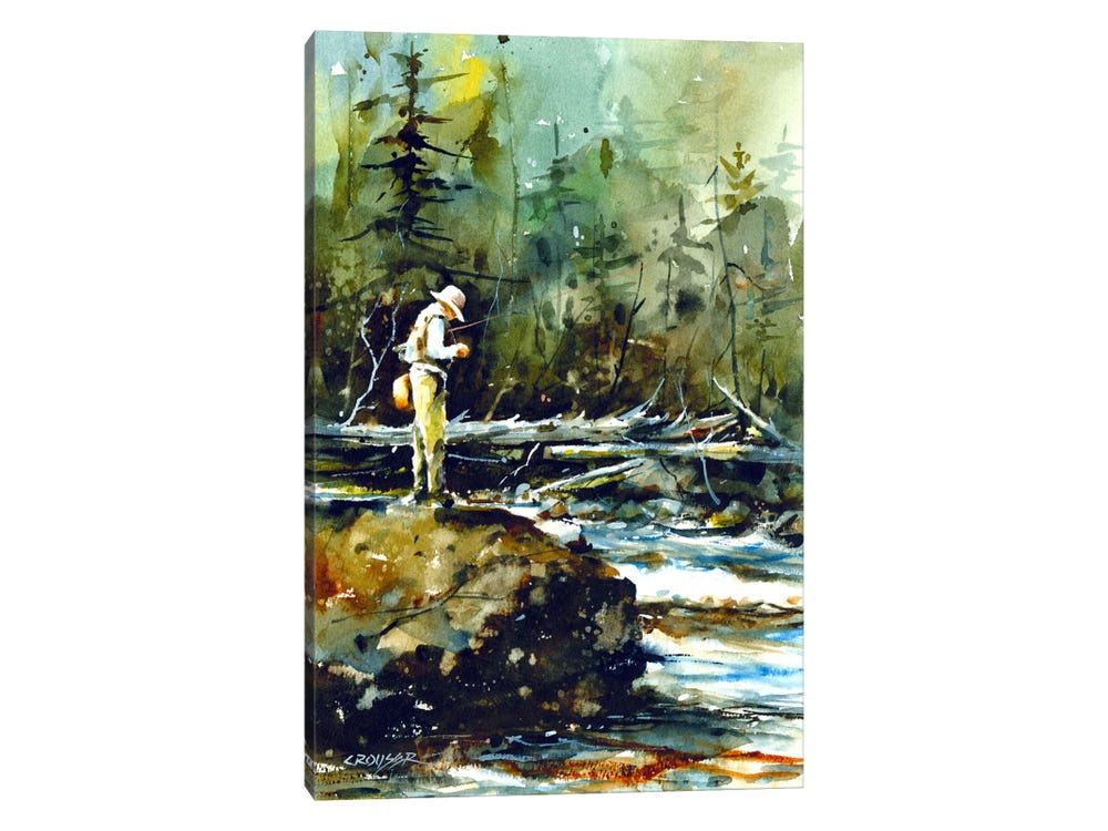 Dean Crouser Canvas Prints - Fishing in The Wild II