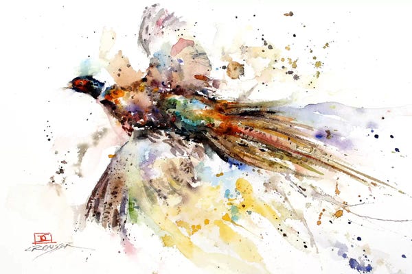 Dean Crouser: Colorful Pheasant by Dean Crouser