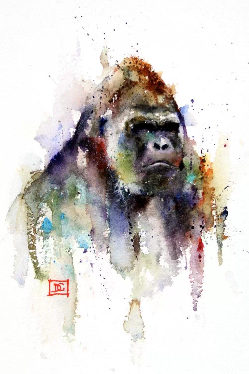 Gorilla by Dean Crouser wall art