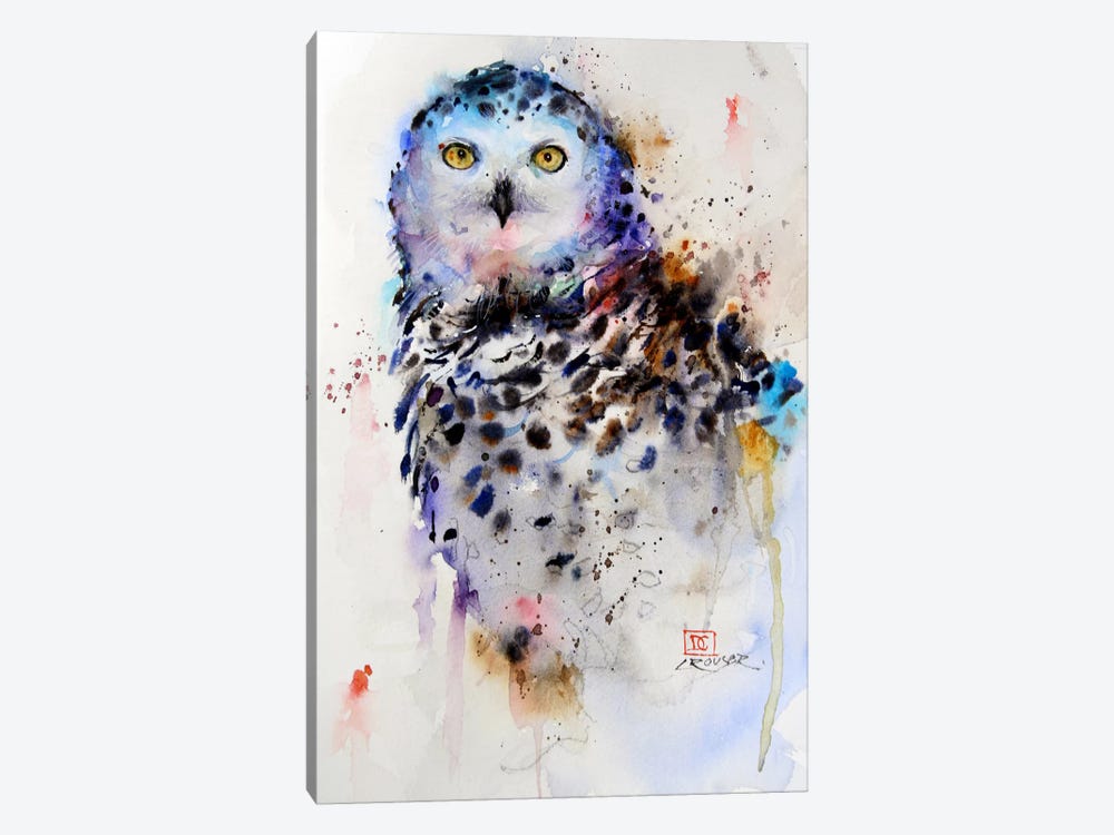 Owl by Dean Crouser 1-piece Canvas Artwork