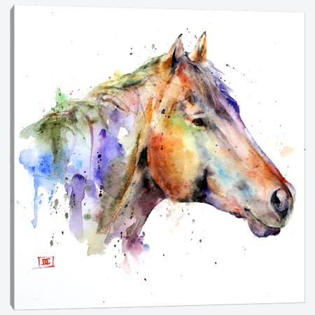 Horse Canvas Print #DCR54} by Dean Crouser Art Print