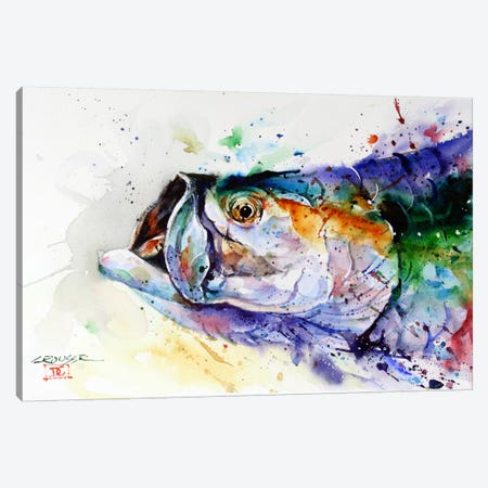 RAINBOW TROUT Watercolor Print, Fish Art by Dean Crouser -  Canada