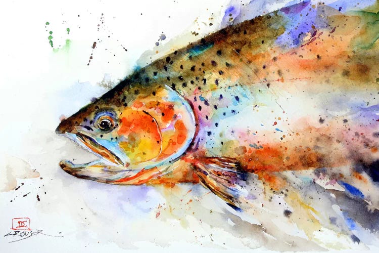 Fish (Multi-Color) by Dean Crouser wall art