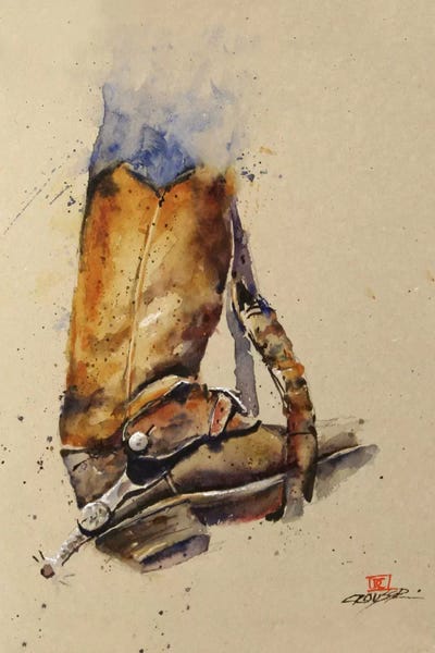 Western Décor: Road Is Calling by Dean Crouser