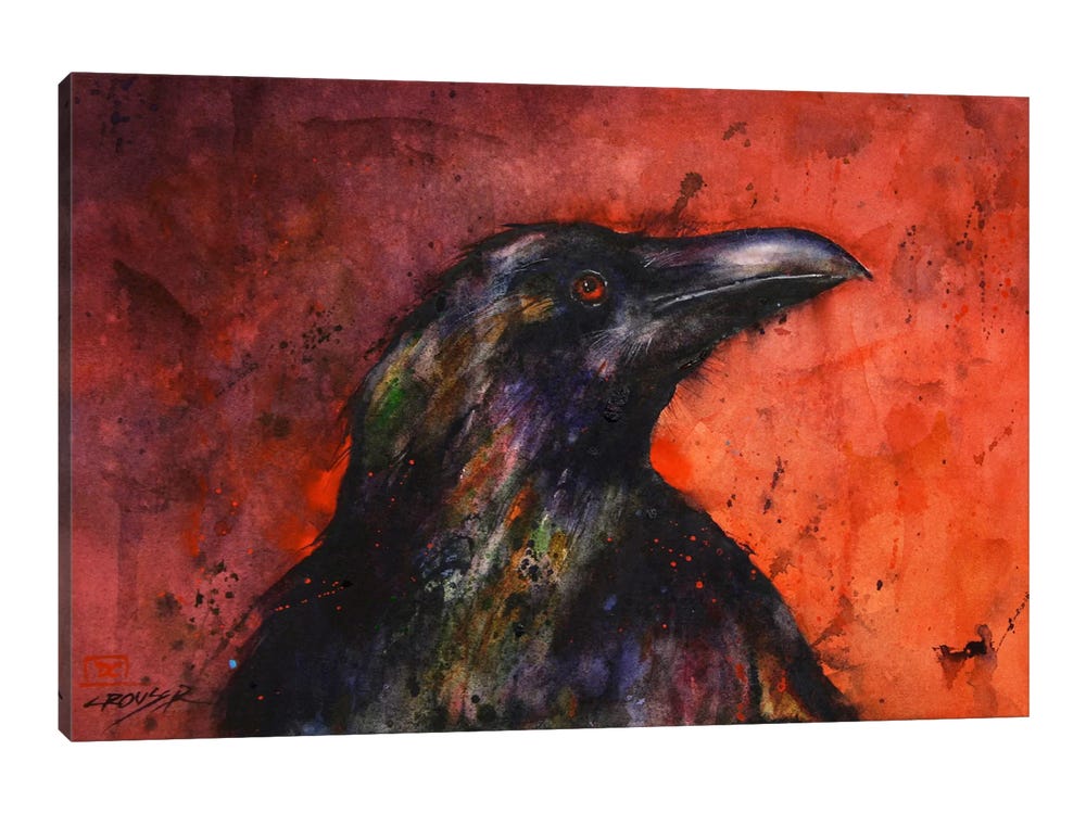 Dean Crouser Raven Wall Art