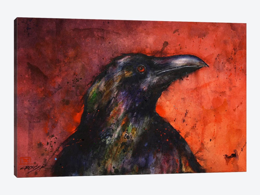 Crow II by Dean Crouser 1-piece Canvas Art