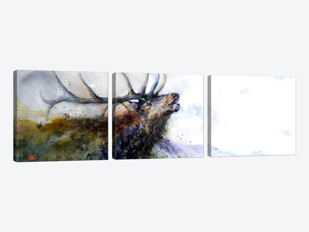 Elk II by Dean Crouser 3-piece Canvas Art Print