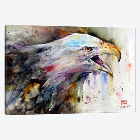 Eagle Canvas Print #DCR66} by Dean Crouser Canvas Artwork