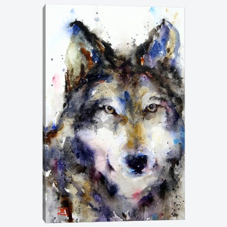 Wolf II Canvas Print #DCR68} by Dean Crouser Canvas Print