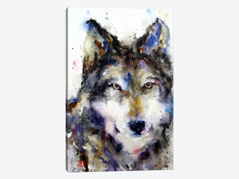 Wolf II 1-piece Canvas Art Print