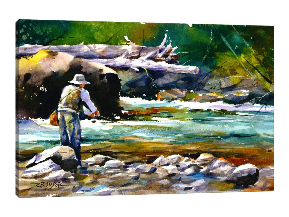 Dean Crouser Canvas Prints - Fishing