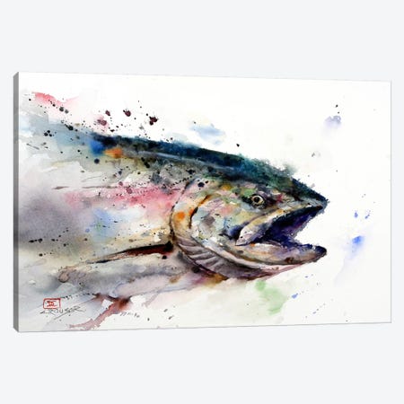 Fish II Canvas Print #DCR70} by Dean Crouser Canvas Art
