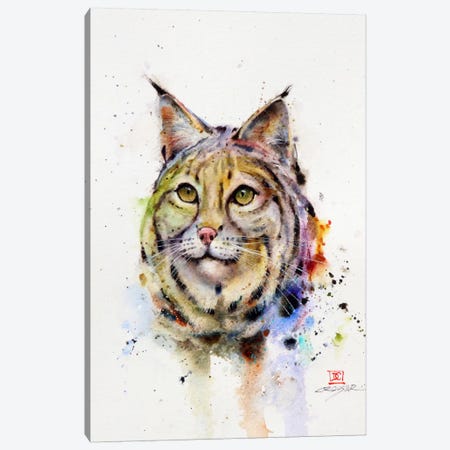 Wild Cat Canvas Print #DCR76} by Dean Crouser Canvas Art Print