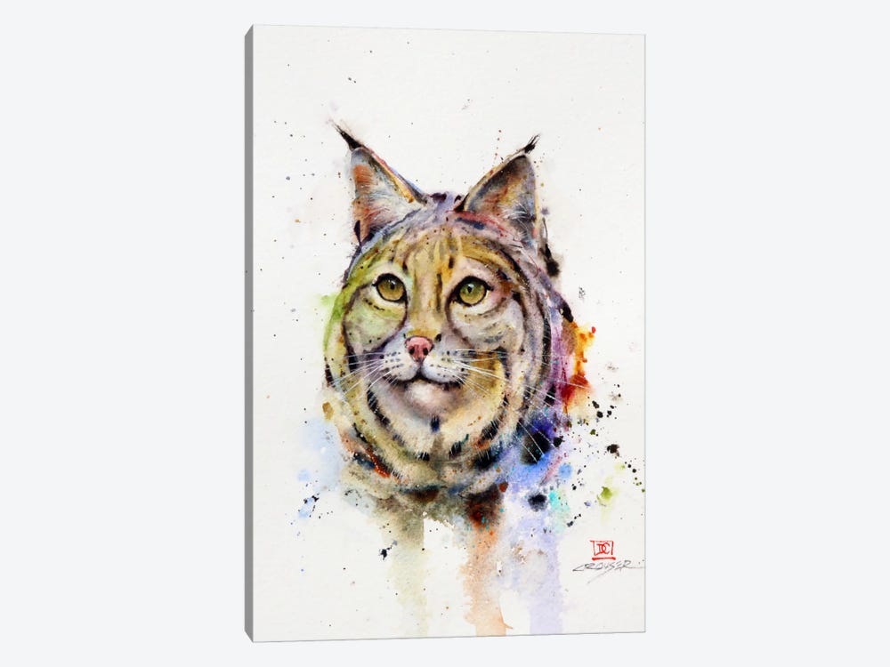 Wild Cat by Dean Crouser 1-piece Canvas Art