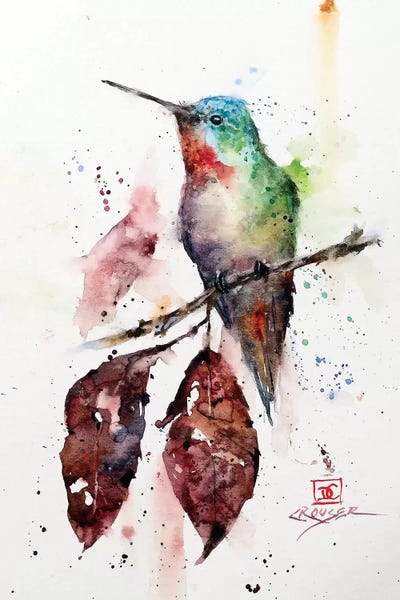 Hummingbirds: Autumn Hummer by Dean Crouser