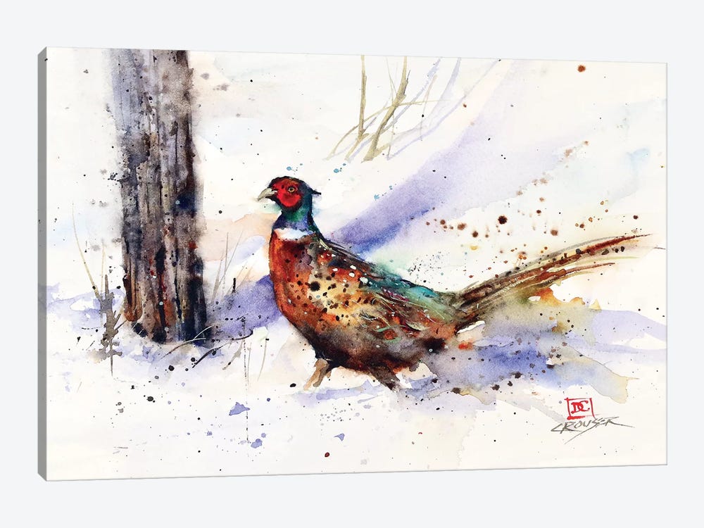 Backtrack Rooster by Dean Crouser 1-piece Art Print